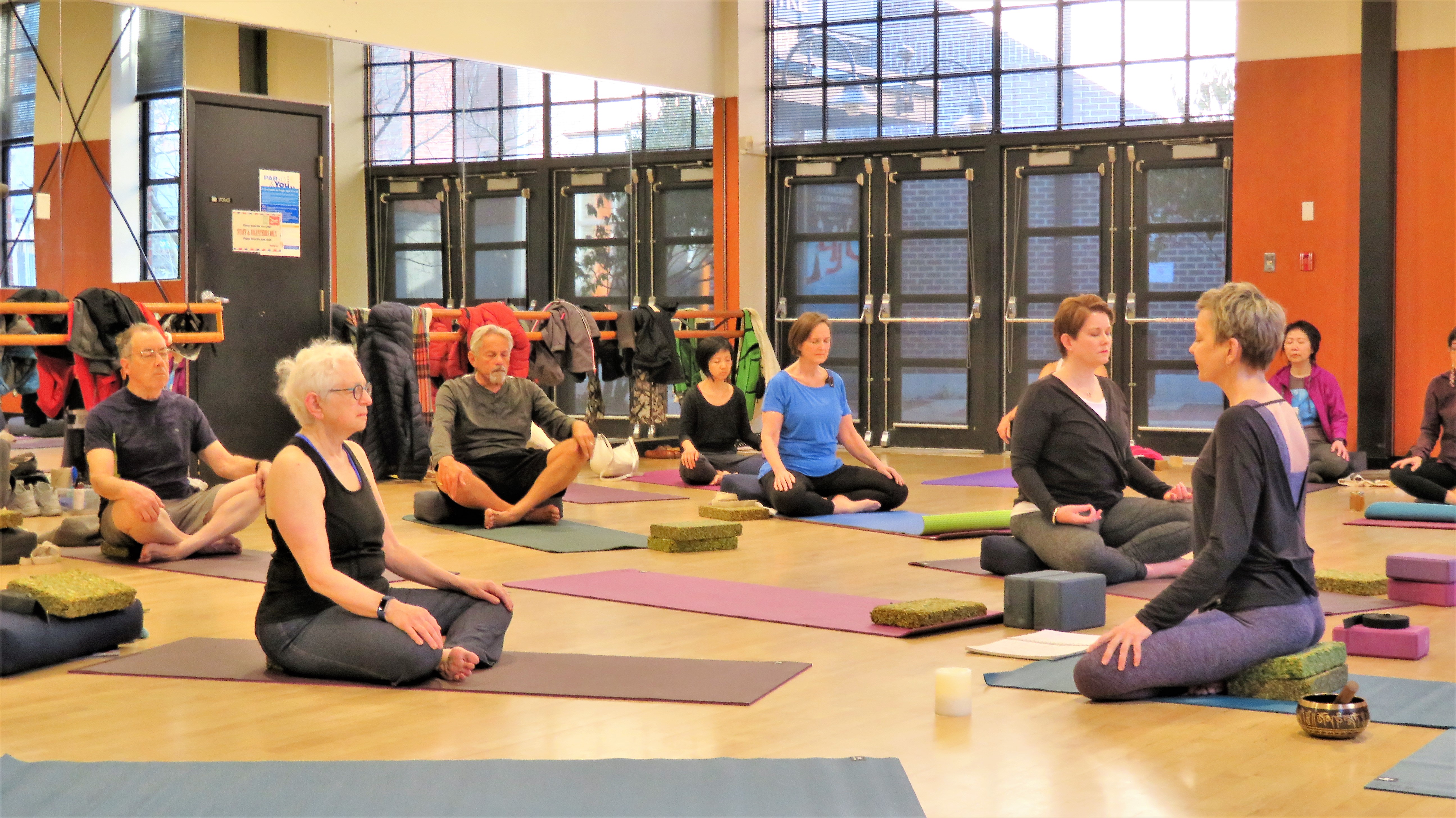 Centering before your physical practice